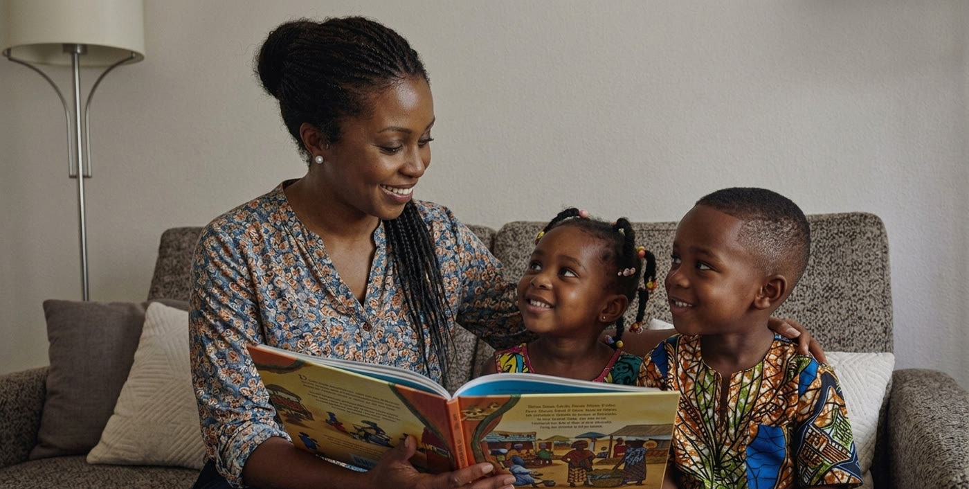 Lecture avec un enfant
